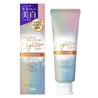 【3個セット】ライオン Lightee ライティー PREMIUM シトラスティーミント 100g×3本